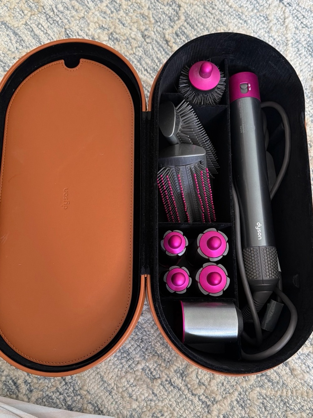 Dyson Hair Styling Storage Case – Rich Brown